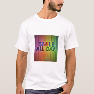 T-shirt Sourire toute la journée