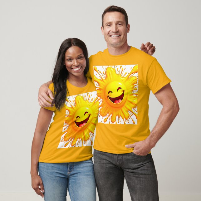 T-shirt Sourires de soleil : Explosion de joie (Unisexe)