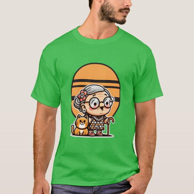 T-shirt Sourires et chats fille (Devant)