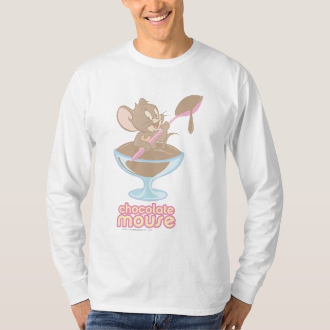 T-shirt Souris au chocolat Jerry (Devant)