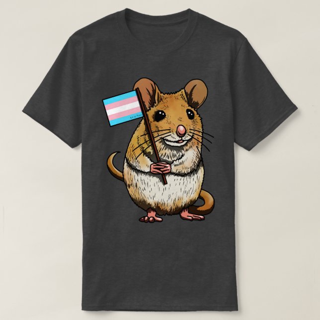 T-shirt Souris avec indicateur Trans (Design devant)