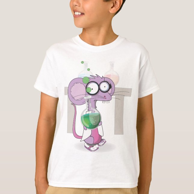 T-shirt Souris de laboratoire (Devant)