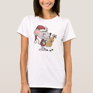 T-shirt Souris de Noël et
