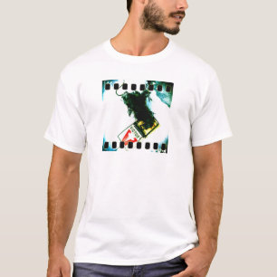 T-shirt Souris déplaisante en photo d'art de film de