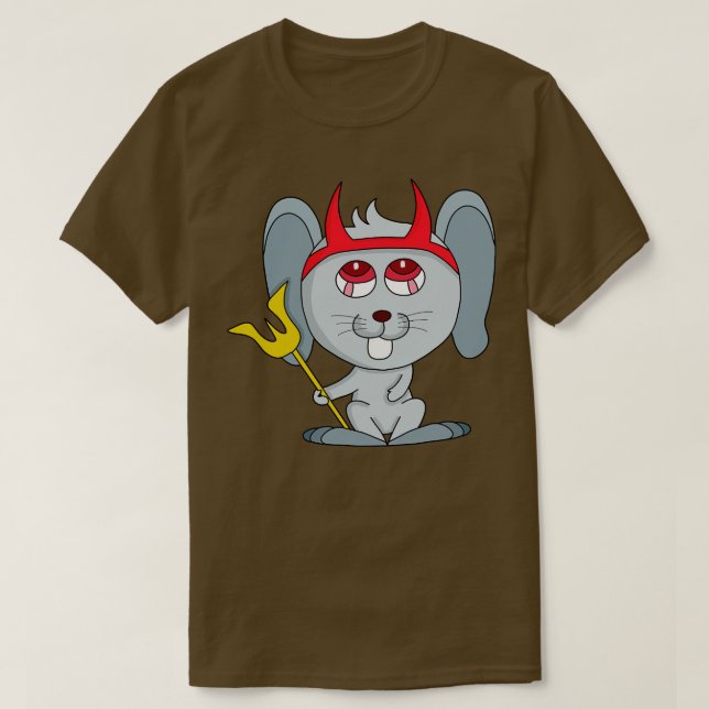 T-shirt Souris diable (Design devant)