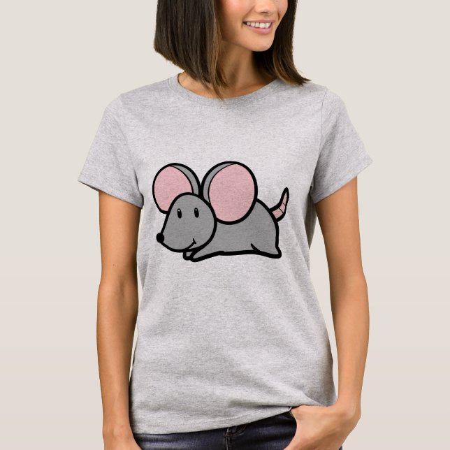 T-Shirt Souris Douce (Devant)