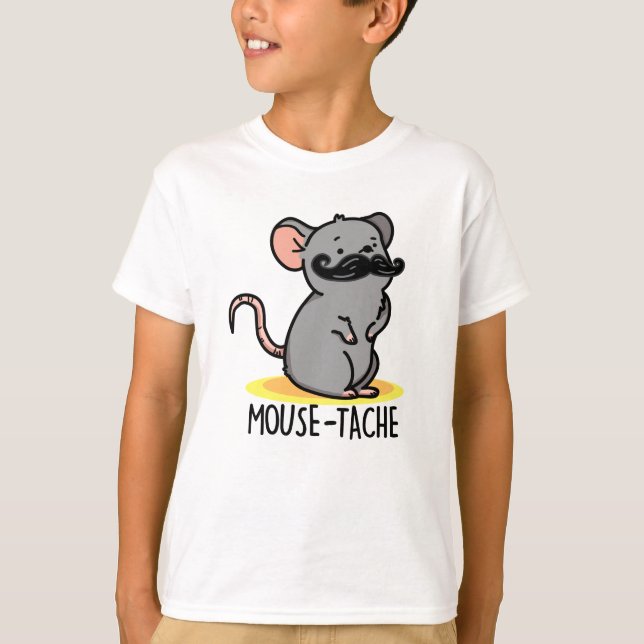 T-shirt Souris Drôle Mouse Pun (Devant)