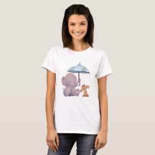 T-shirt Souris et éléphant
