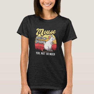 T-shirt Souris Souris Rat Gerbil Maus Ratón Pet Rongeur Ho