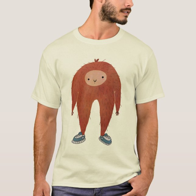 T-shirt sournois de Sasquatch (Devant)