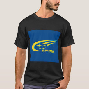T-shirt Sous-aru rally livrée jaune Travel Coffee Mug
