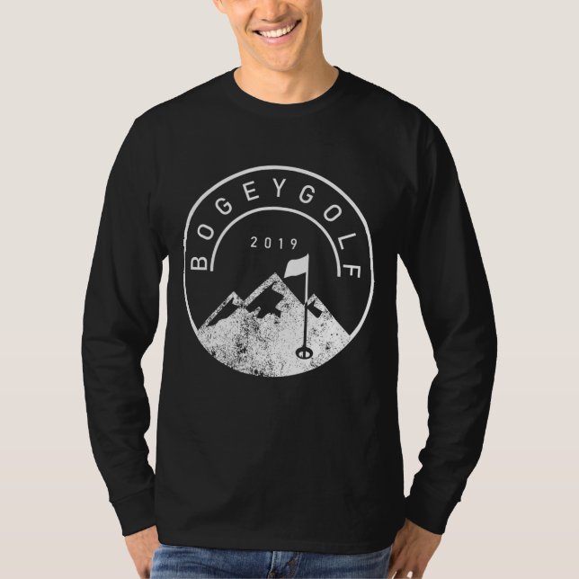 T-shirt Sous Bogey EST. 2019 Montagne (Devant)