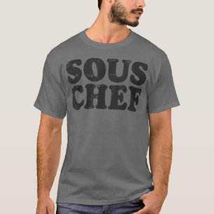T-shirt Sous Chef Casquette Drôle Hommes Femmes Cook Cuisi