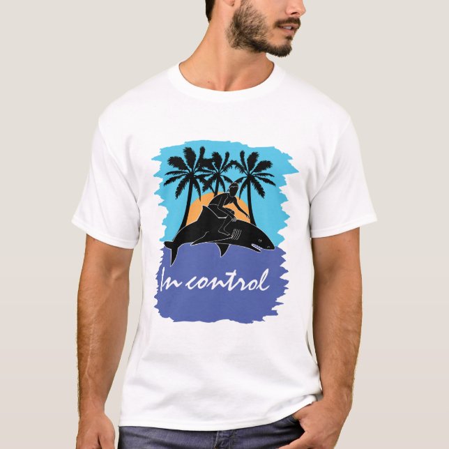T-shirt Sous contrôle. (Devant)