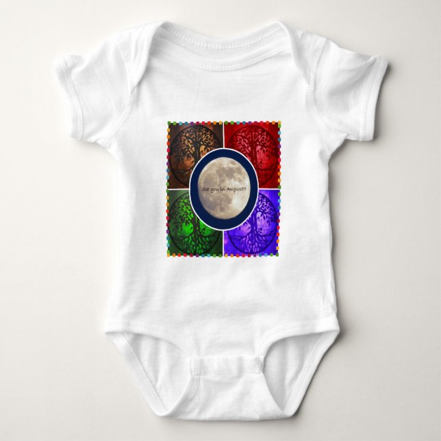 T-shirt Sous des cieux d'août… (Devant)