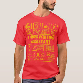T-SHIRT SOUS-ÉCRITURE ASSISTANT NICE DESIGN 2017