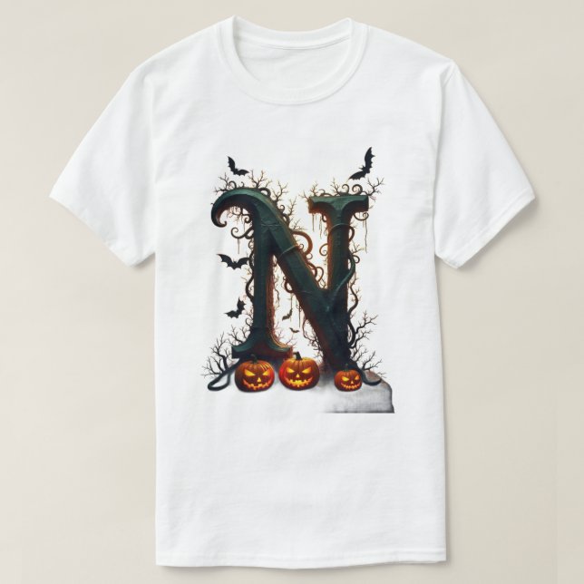 T-shirt Sous la Lune de la récolte N (Design devant)