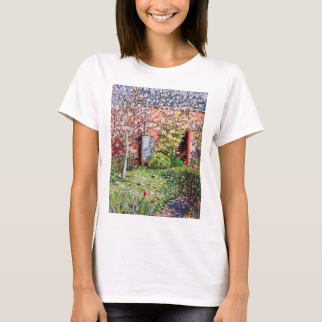 T-shirt Sous la magnolia (Devant)