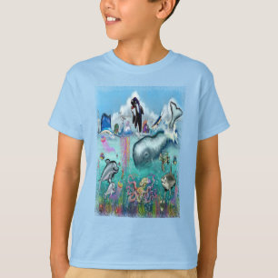 T-shirt Sous la mer