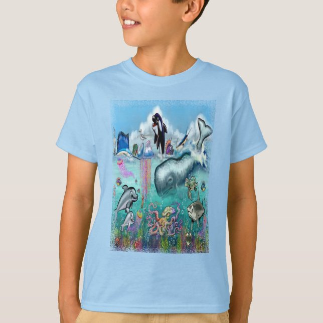 T-shirt Sous la mer (Devant)