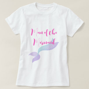 T-shirt Sous la mer Maman de la Sirène