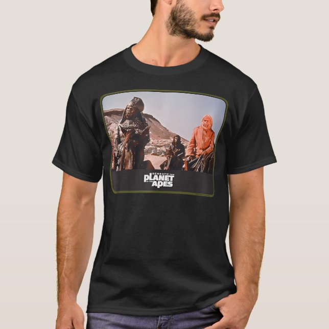 T-shirt Sous La Planète Des Singes 1970 Général Ursus (Devant)
