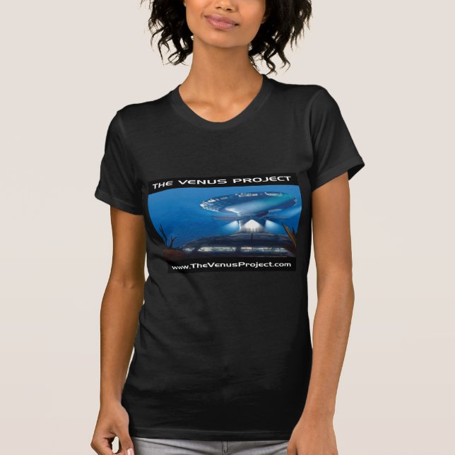 T-shirt Sous la ville de mer (Devant)
