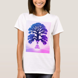 T-shirt Sous l'arbre de Bodhi - Sp des Lumières méditative