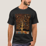 T-shirt Sous l'arbre de la vie, par Gustav Klimt,<br><div class="desc">Sous l'arbre de la vie,  par Gustav Klimt,  T-shirt</div>