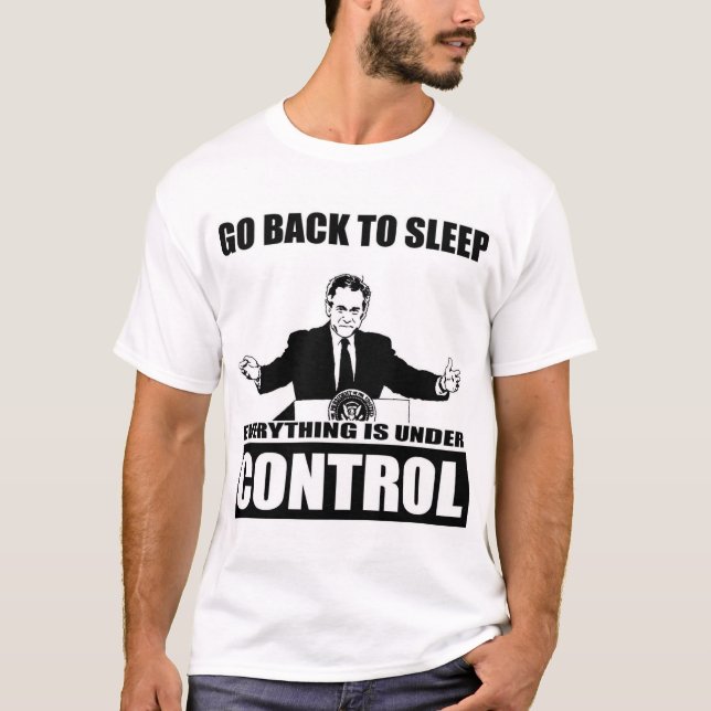 T-shirt Sous le contrôle (Devant)
