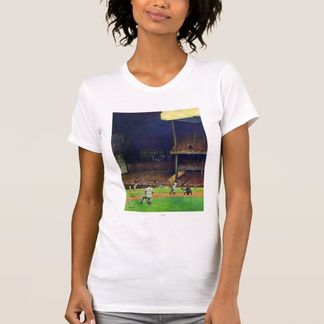 T-shirt Sous les lumières de John Falter (Devant)