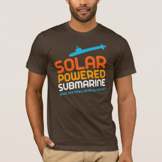 T-shirt Sous-marin actionné solaire