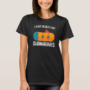T-shirt Sous-marin cool pour hommes femmes vétéran de la m