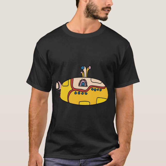T-shirt Sous-marin jaune (Devant)