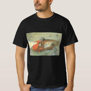 T-shirt Sous-marin Steampunk de science-fiction vintage en