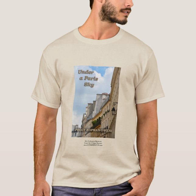 T-shirt "Sous un ciel parisien" (Devant)