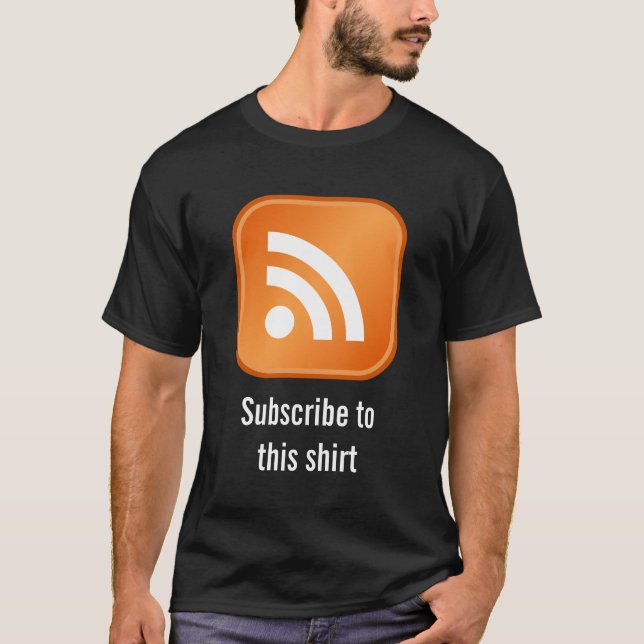 T-shirt Souscrivez à cette chemise (Devant)