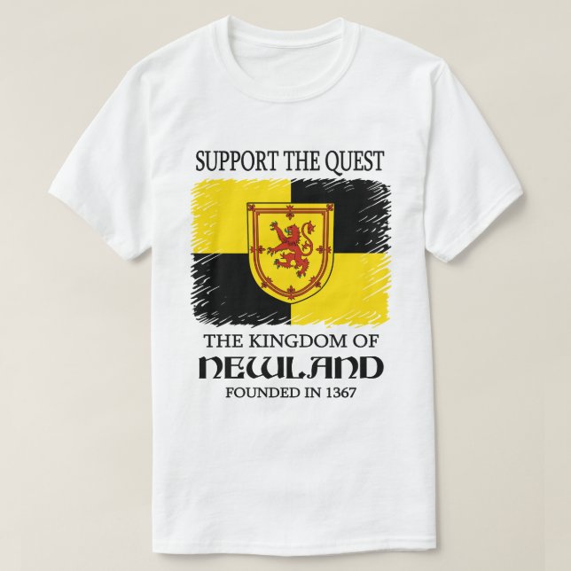 T-shirt Soutenez la Quête  (Design devant)