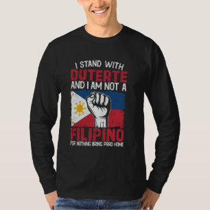 T-shirt Soutenez le partisan du PRRD Digong Duterte philip