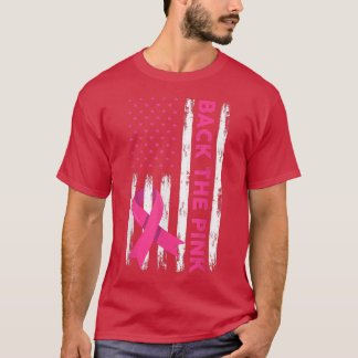 T-shirt Soutenez le rose pour la sensibilisation au cancer