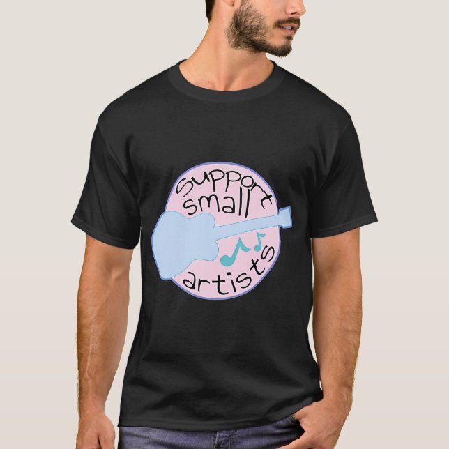 T-shirt Soutenez les petits artistes (Devant)
