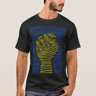 T-shirt Soutenez L'Ukraine Je Prends Position Avec L'Ukrai
