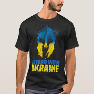 T-shirt Soutenez l'Ukraine Je suis avec l'Ukraine Guerrier