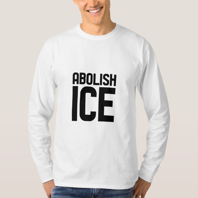 T-shirt Soutenez notre immigrant Abolish Ice Protest (Devant)