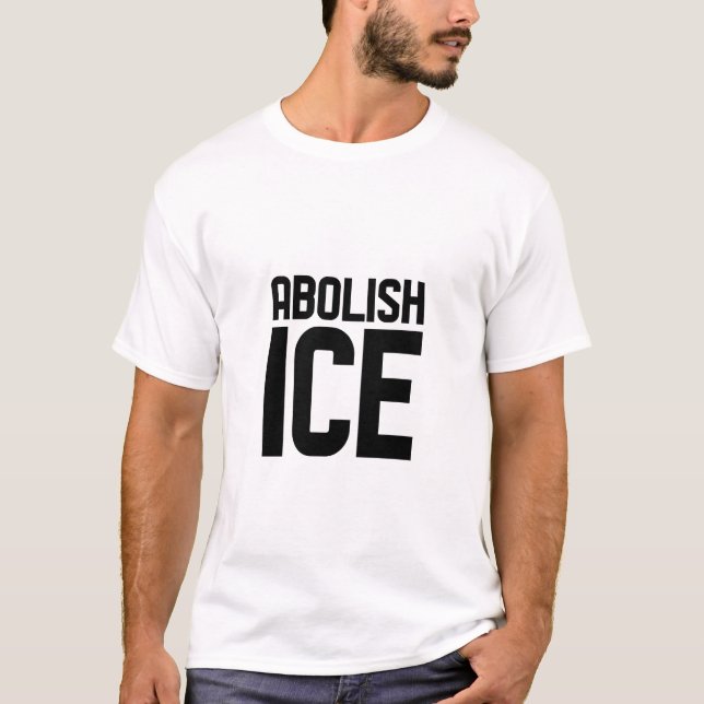 T-shirt Soutenez notre immigrant Abolish Ice Protest (Devant)