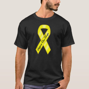 T-shirt Soutenez notre ruban jaune de troupes