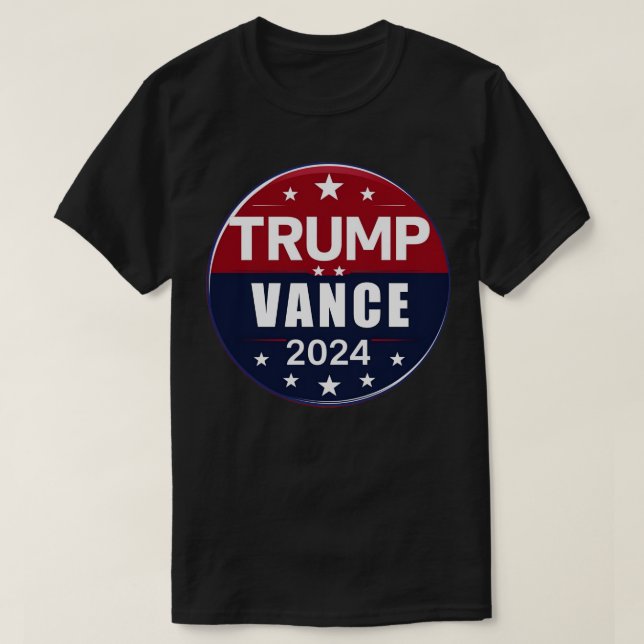 T-shirt Soutenez Vance 2024 avec cette campagne Bold (Design devant)