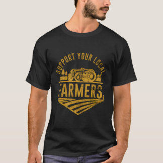 T-shirt Soutenez vos agriculteurs locaux