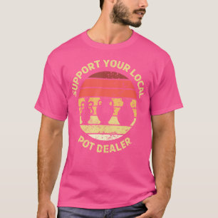 T-shirt Soutenez vos artistes locaux Céramistes Artisanat