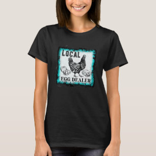 T-shirt Soutenez vos concessionnaires locaux d'oeufs Agric